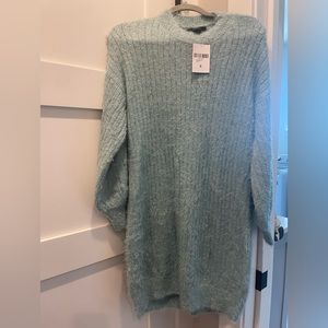 Forever21 Seafoam knit dress. Super soft! Size small.